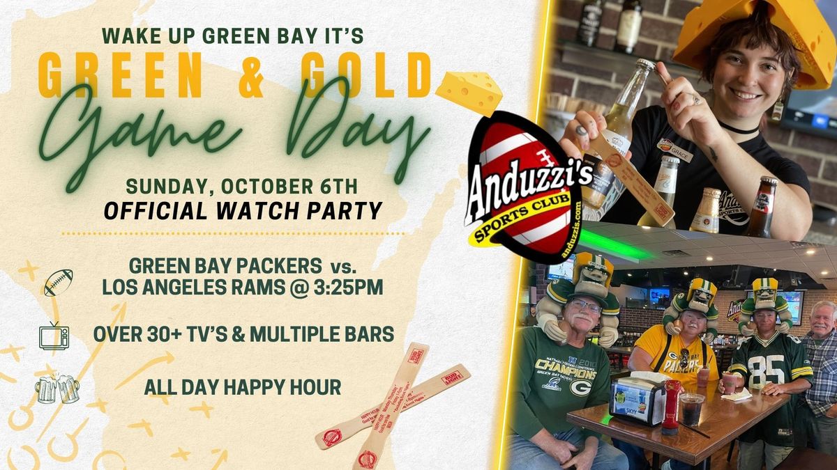 Official Watch Party: Green Bay Packers @ Los Angeles Rams