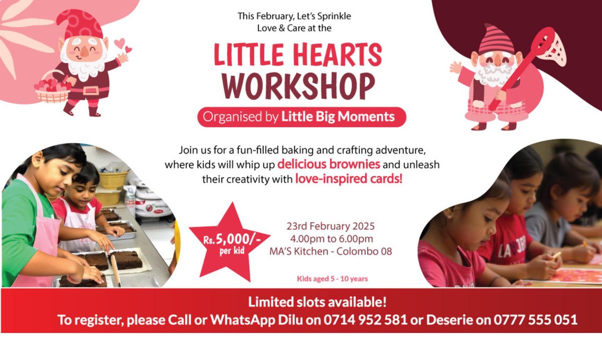 Little Hearts Workshop by Little Big Moments 