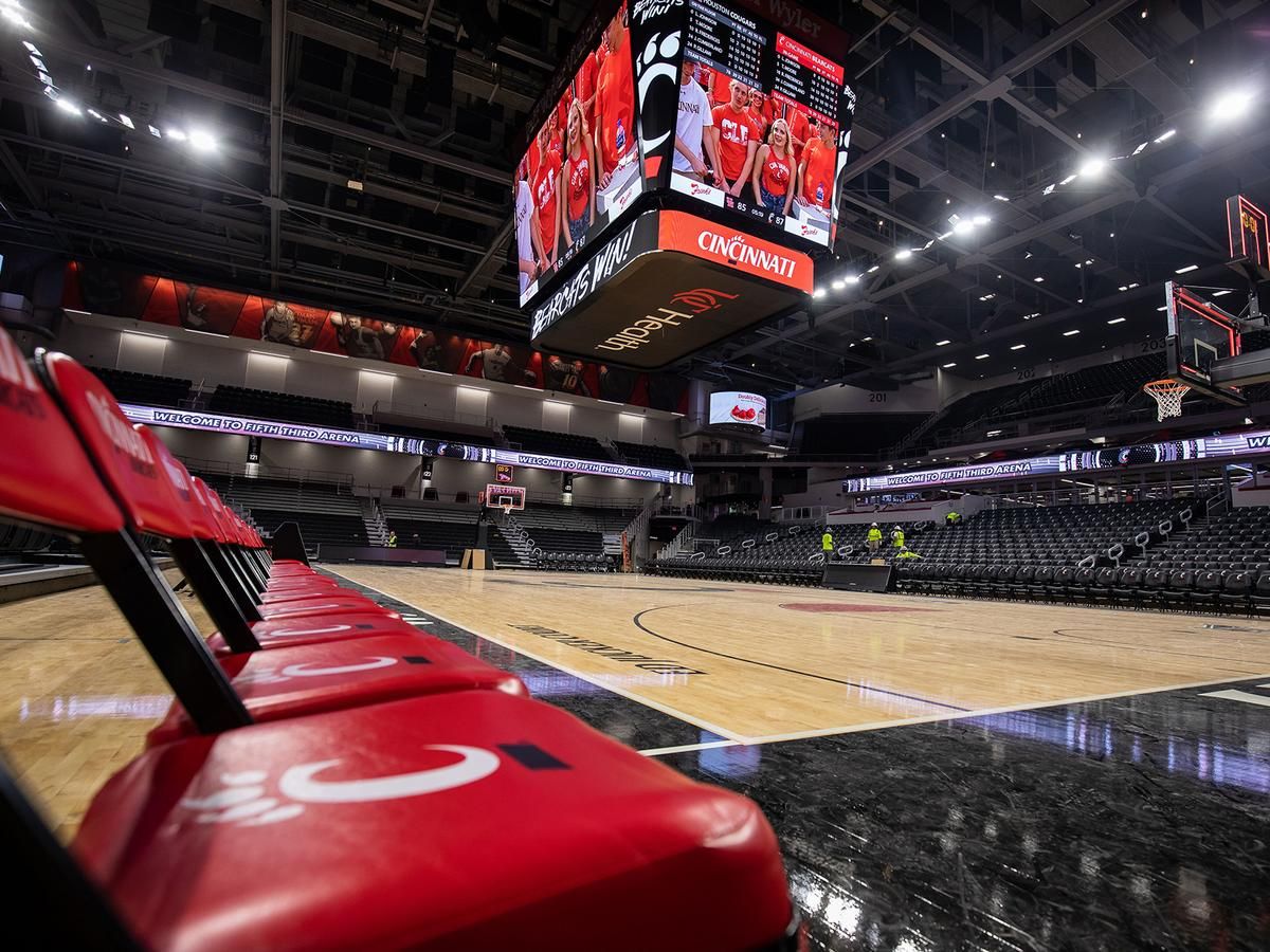 Colorado Buffaloes at Cincinnati Bearcats Womens Basketball at Fifth Third Arena at Shoemaker Center