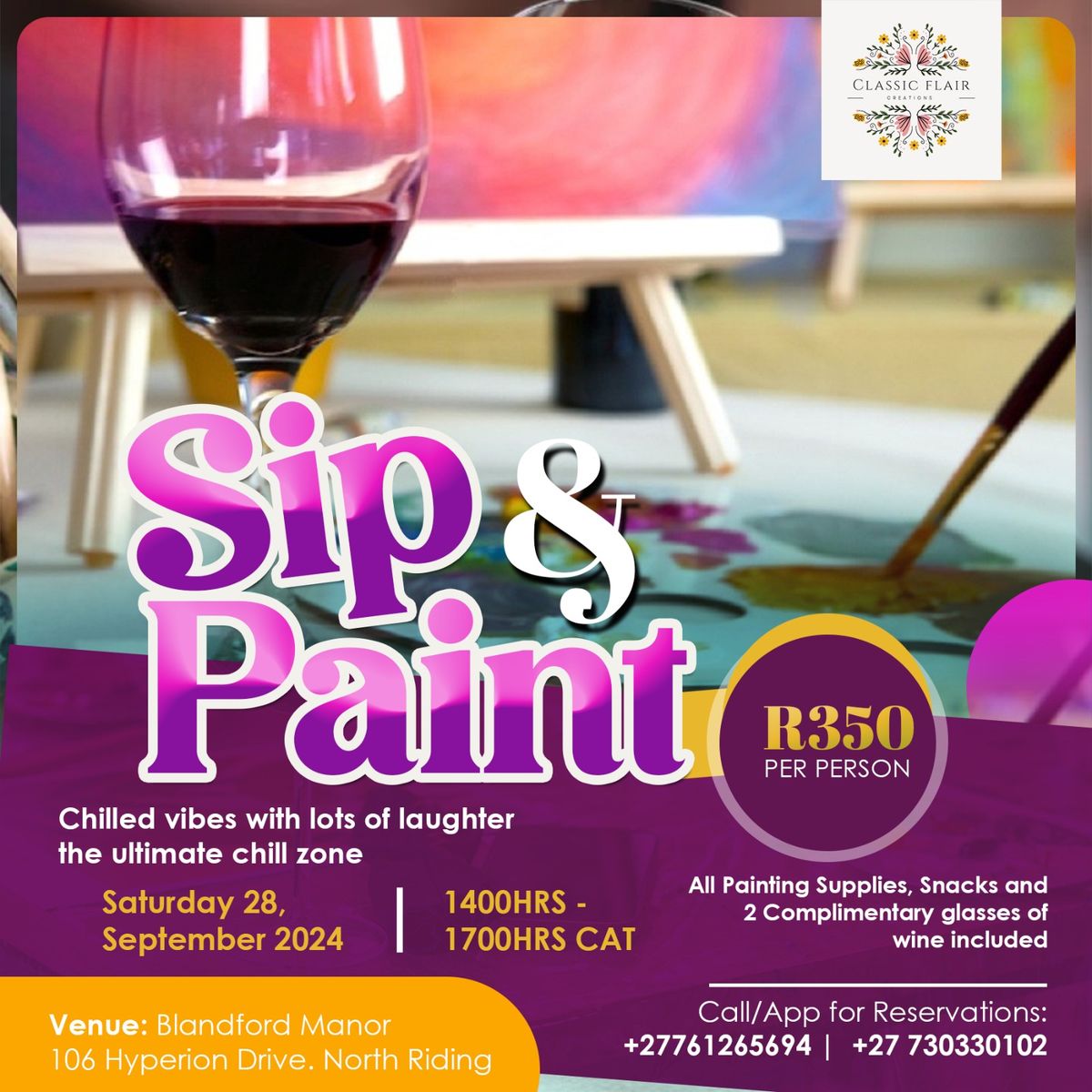 SIP & PAINT