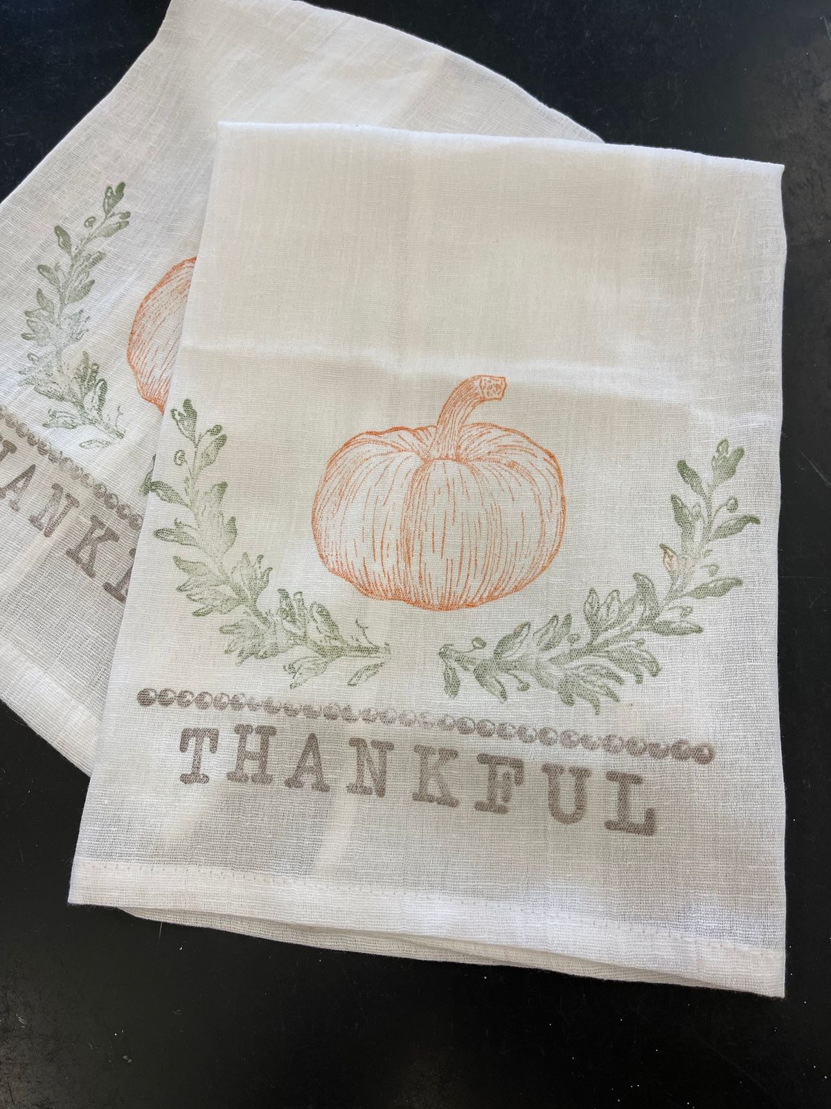 Thankful Tea Towel