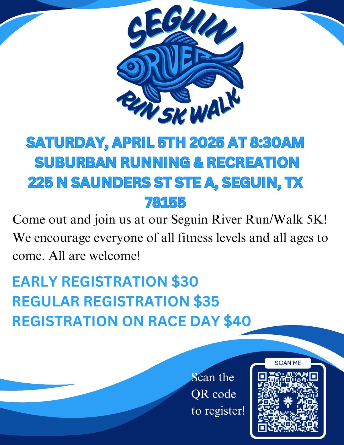 Seguin River Run\/Walk 5K