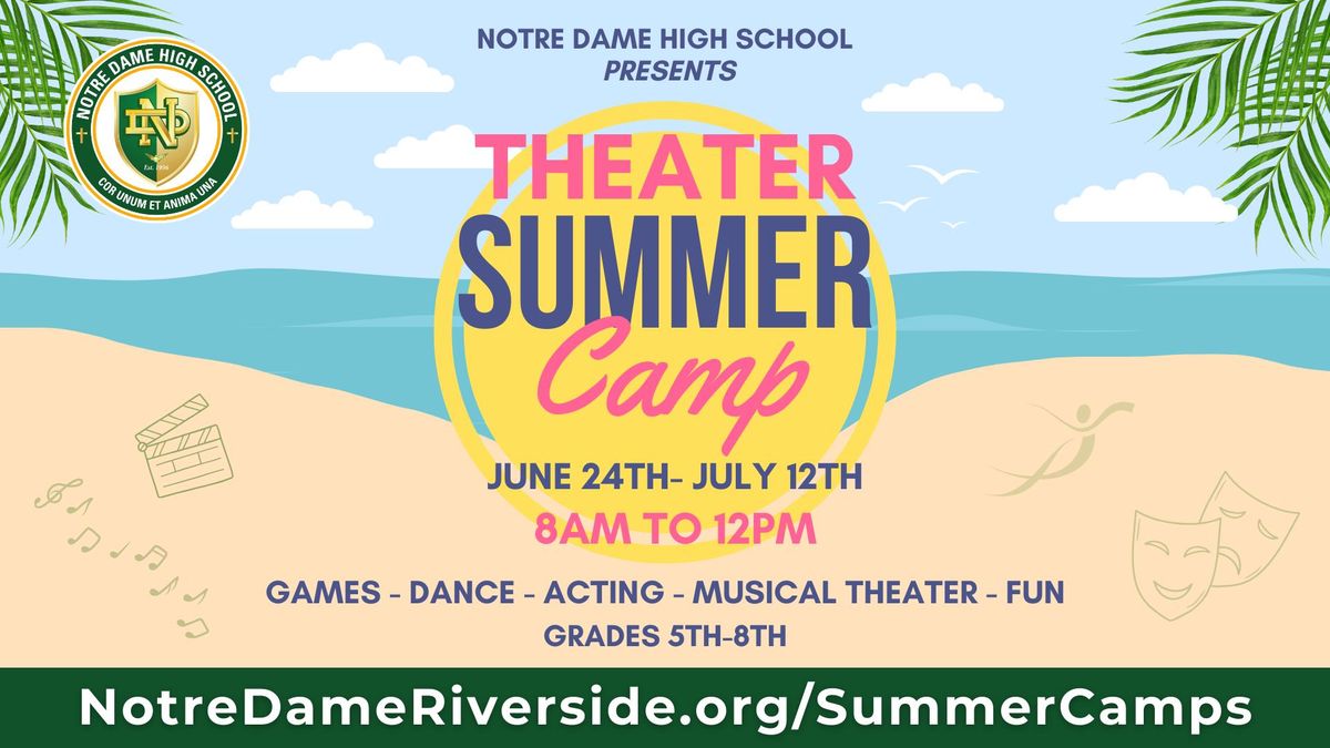 Theater Summer Camp for 5th-8th Graders