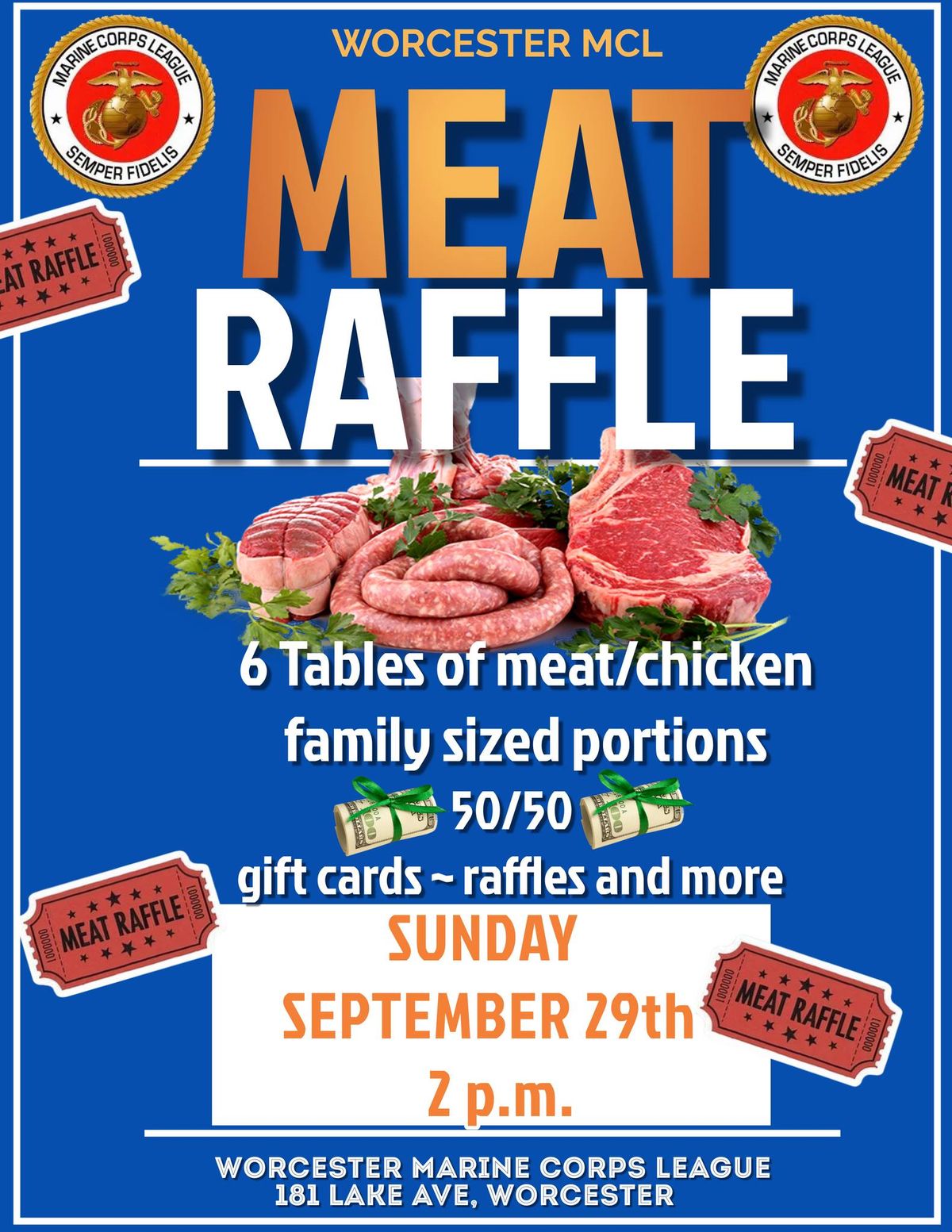 MCL MEAT RAFFLE 