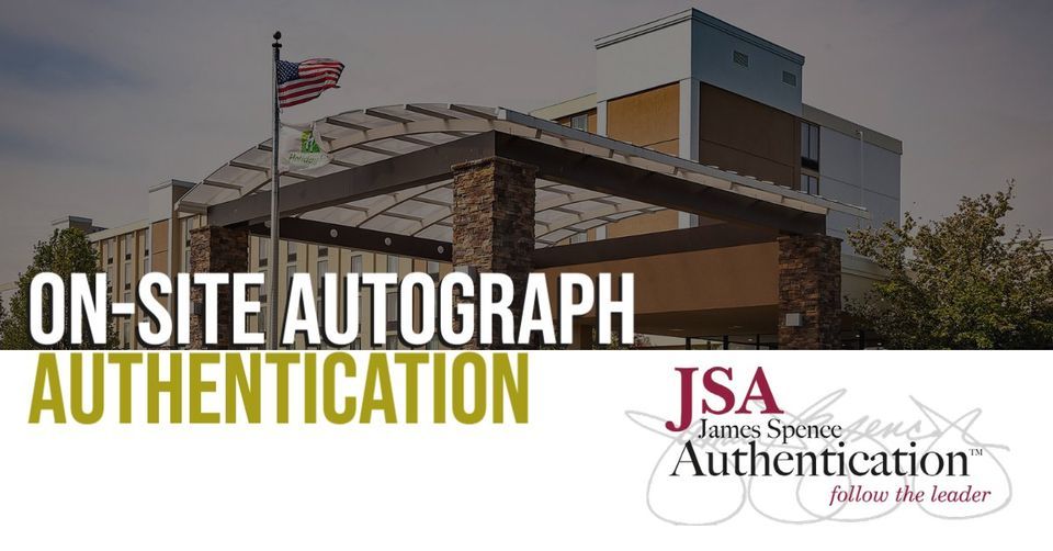 JSA at the GSM Sports Card Show