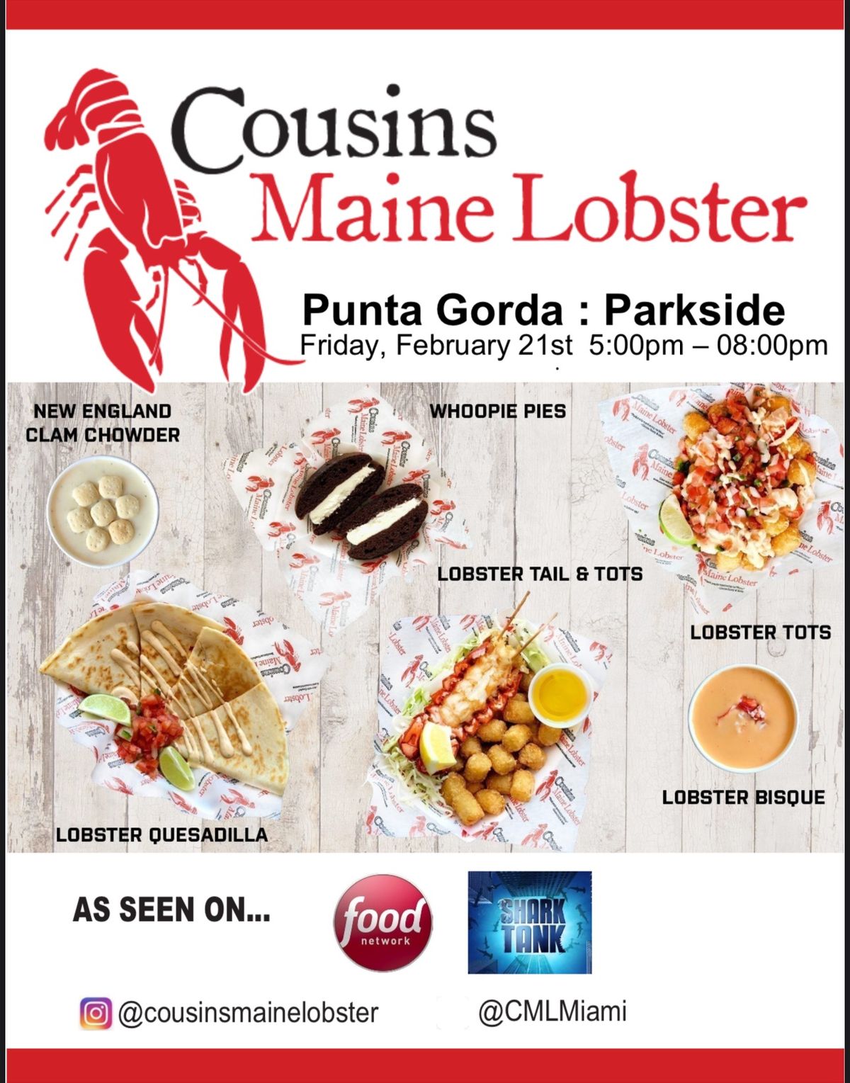 Food Truck Friday - Cousins Maine Lobster 