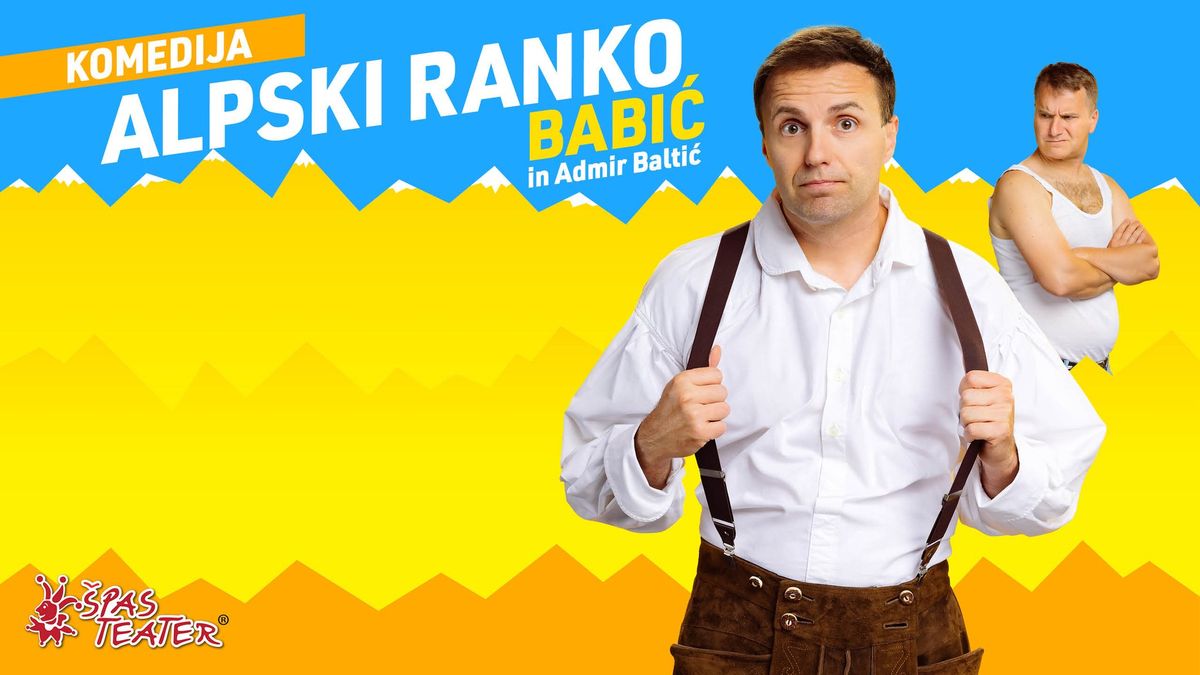 Komedija ALPSKI RANKO, meet & greet | MARIBOR