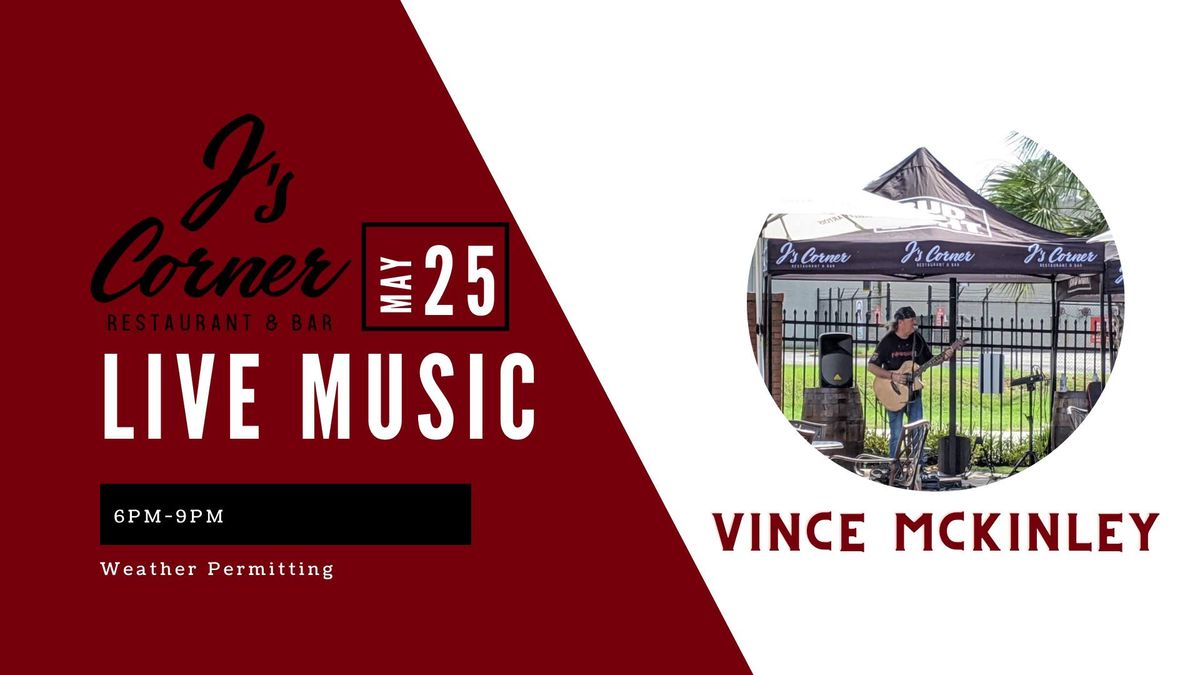 Live Music with Vince McKinley