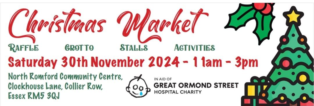 Christmas Market - Raising Money for Great Ormond St Hospital