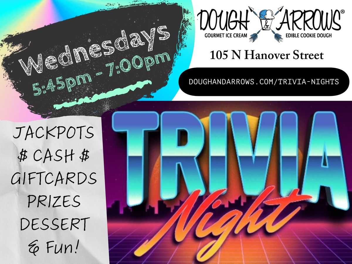 TRIVIA NIGHT **WIN CASH AND OTHER PRIZES**