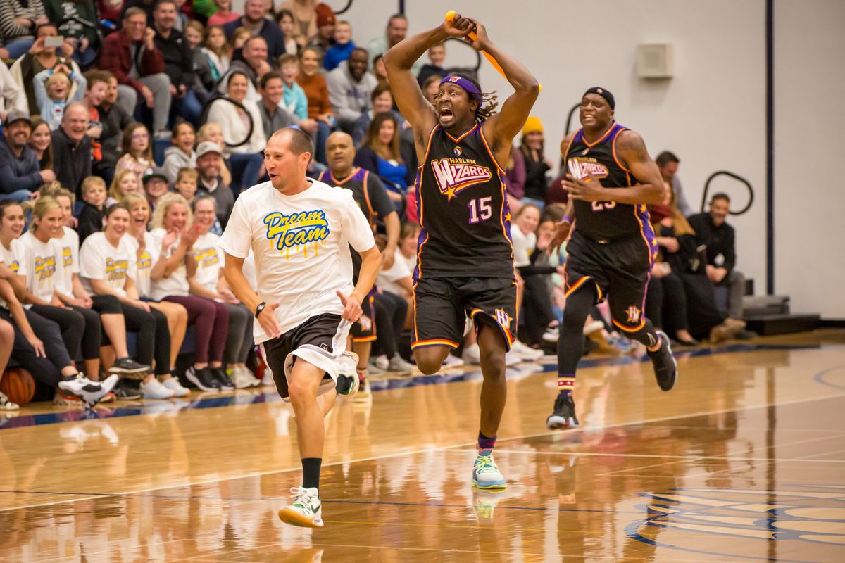 Harlem Wizards take on the D38 Dream Team