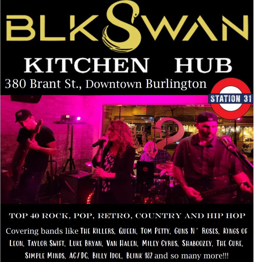 Live at Blk Swan Downtown Burlington