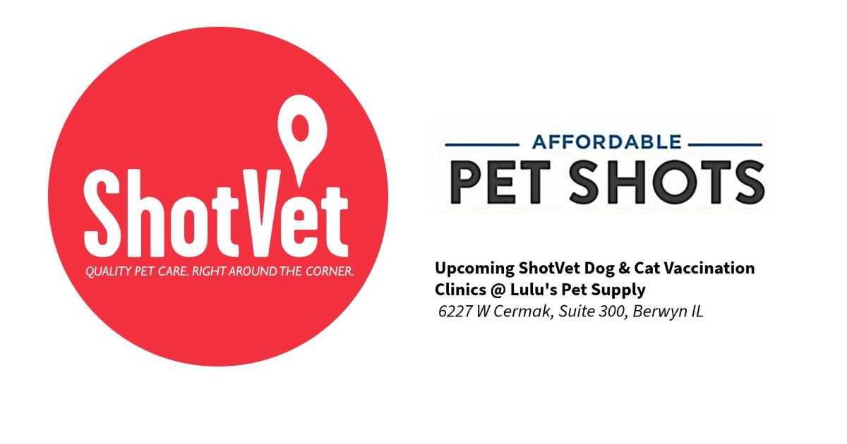 ShotVet Pet Vaccination Clinic @ Lulu's Pet Supply