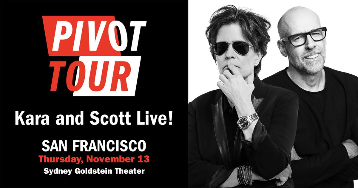 Pivot Podcast with Kara Swisher and Scott Galloway at Kings Theatre Brooklyn