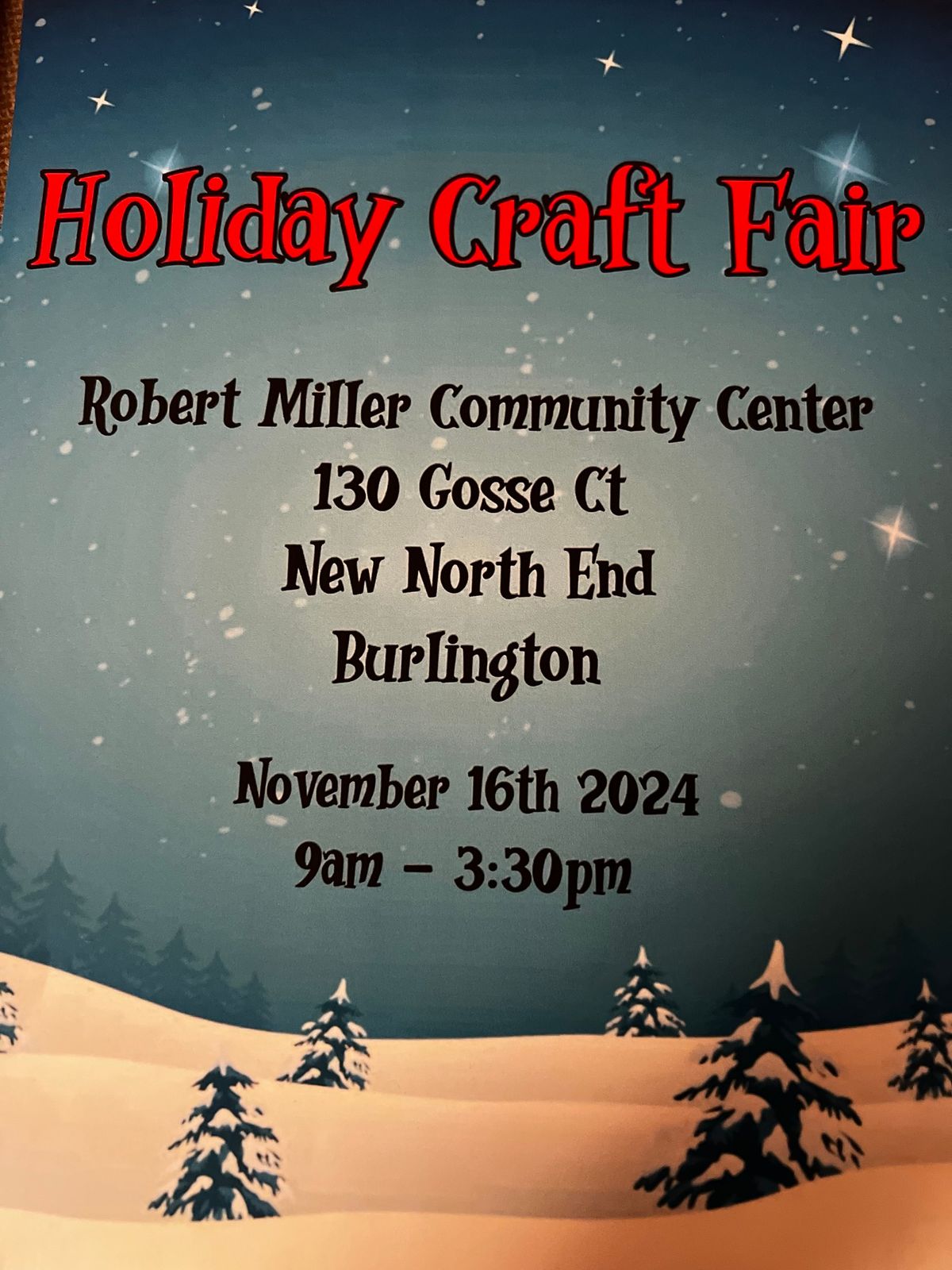 Holiday Craft Fair