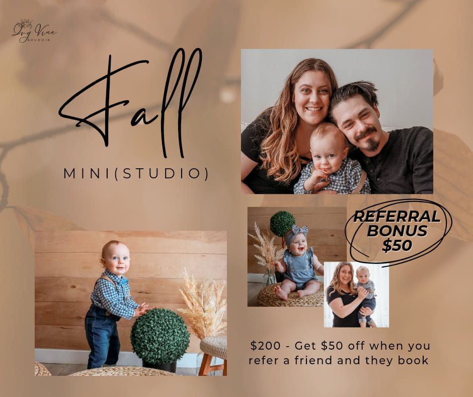 In Studio Fall minis 2024