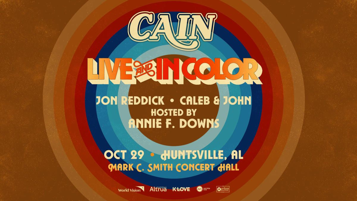 CAIN with Jon Reddick, Caleb & John at Reardon Auditorium