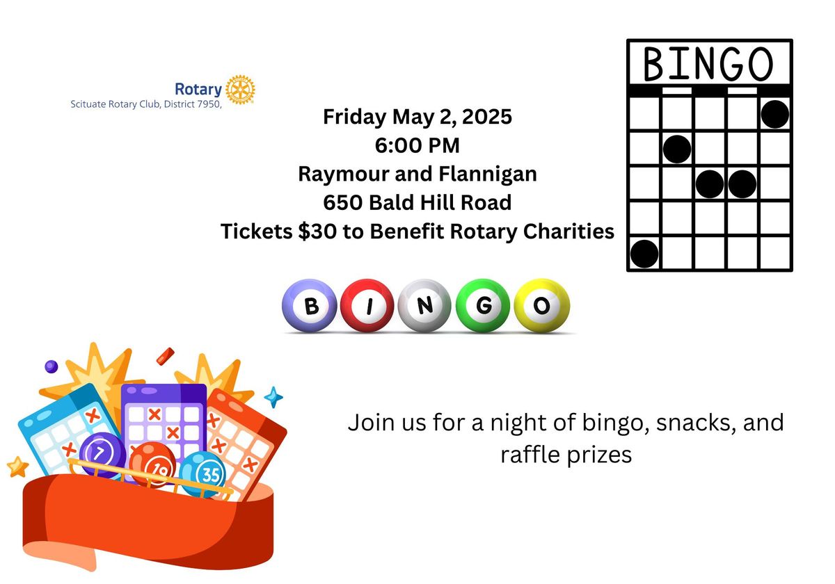 Rotary Bingo Fundraiser