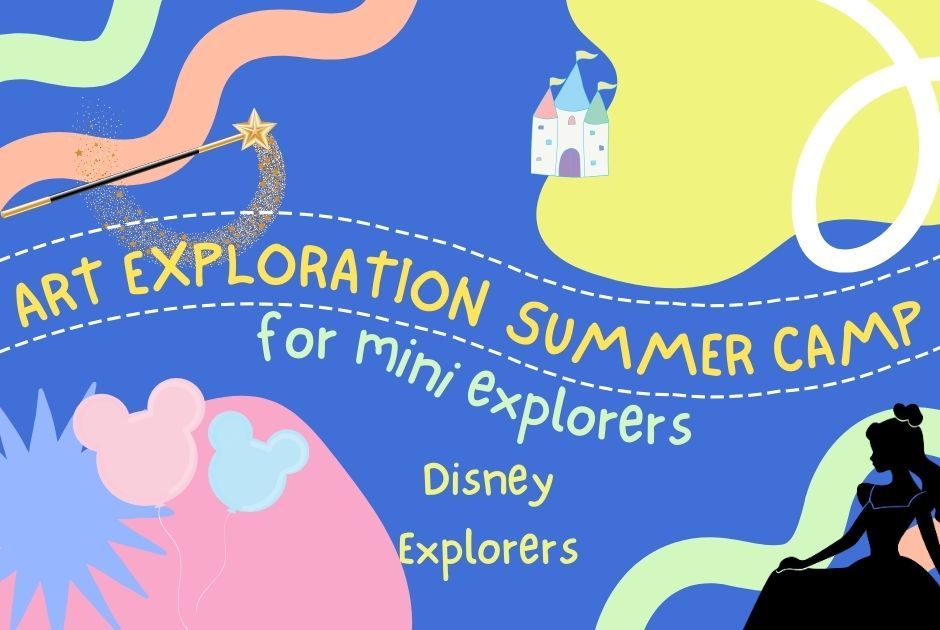 Mini Disney Explorers Half-Day Summer Camp- Age 4-6- Session 4
