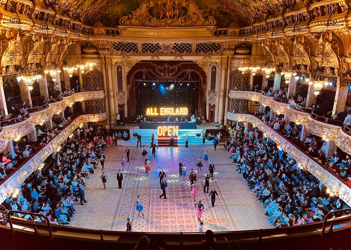 THE ALL ENGLAND OPEN CHAMPIONSHIPS 2025 - Blackpool Tower