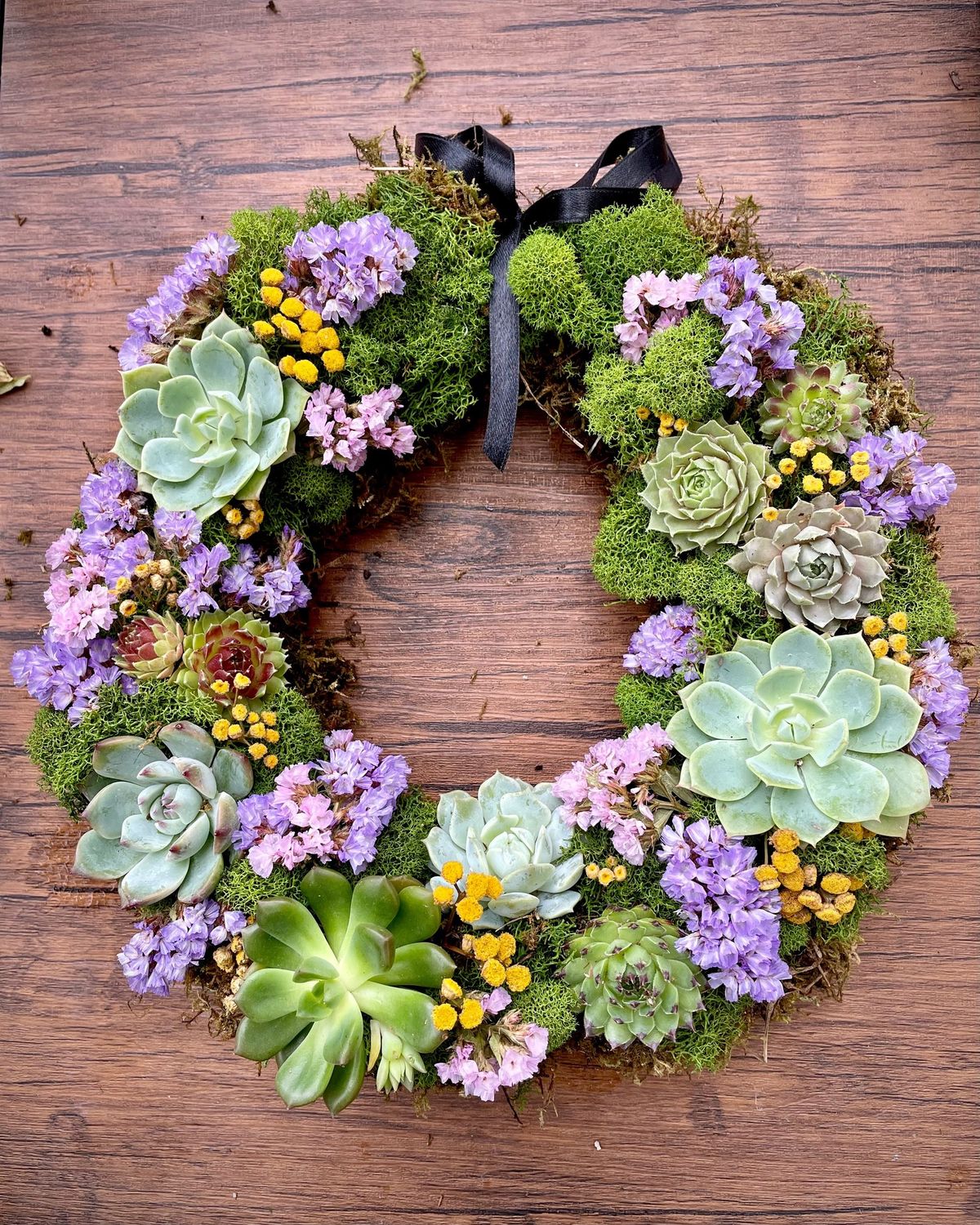 Succulent Wreath Workshop 