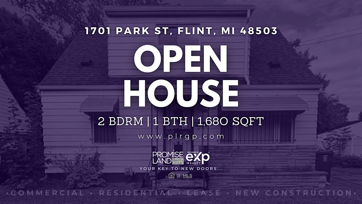 Open House: 1701 Park Street, Flint, MI 48503