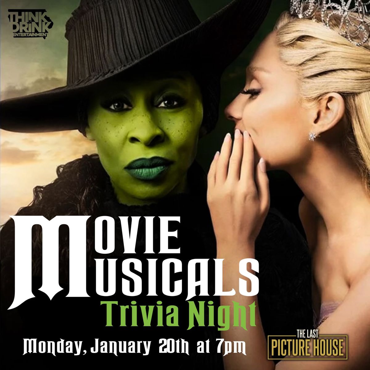 Movie Musicals Trivia Night @ The Last Picture House (Davenport, IA) \/ Monday, January 20th @ 7pm