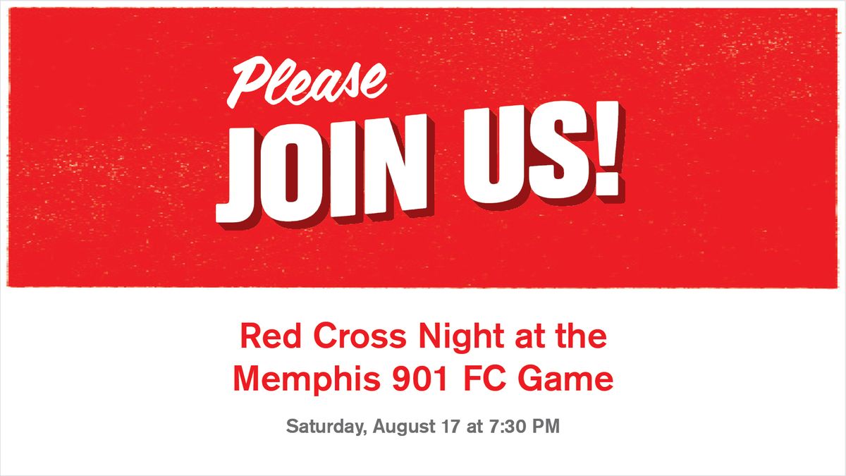 Red Cross Night Memphis 901 FC