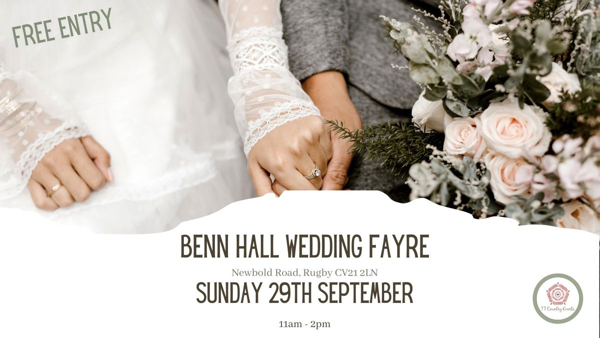 BENN Hall Wedding Fayre