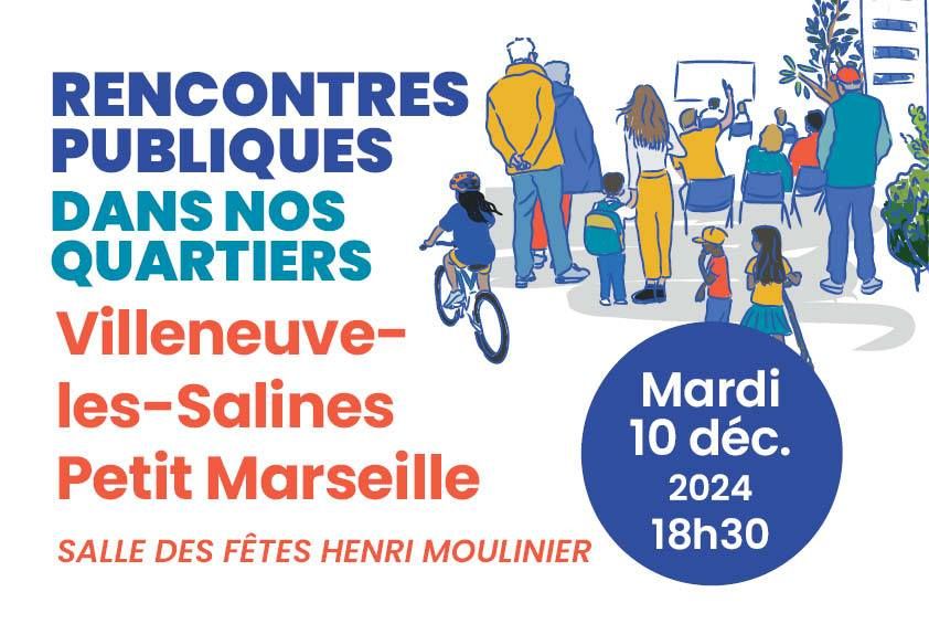 Rencontre publique : Villeneuve-les-Salines - Petit Marseille 