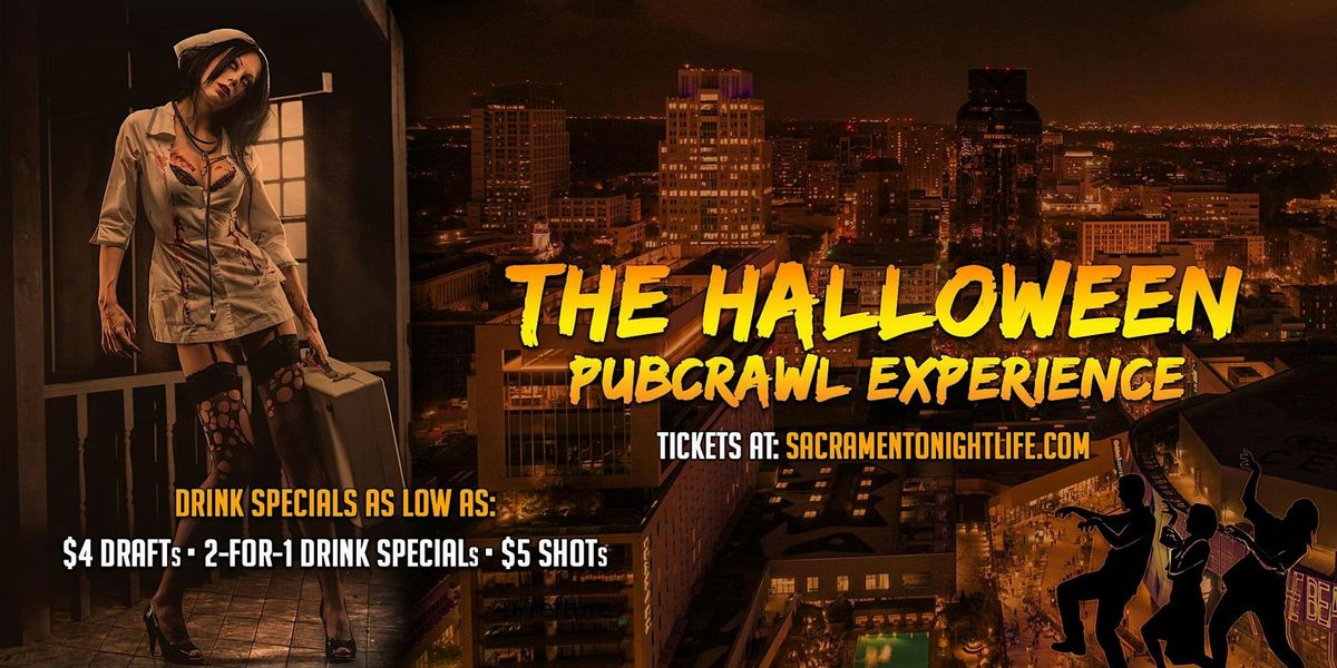 Sacramento Halloween Night Pub Crawl Party