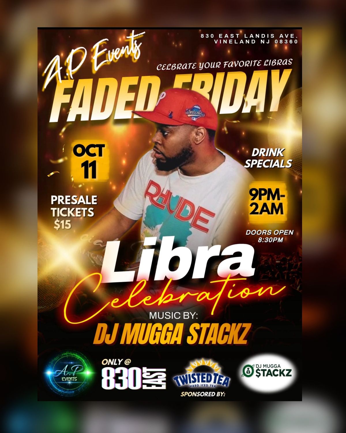 FADED FRIDAY: LIBRA CELEBRATION \ud83c\udf89\u264e\ufe0f