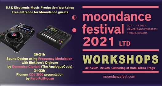 Dj Music Production Workshop Mf 21 Kud Kvadrilja Trogir 30 July 21