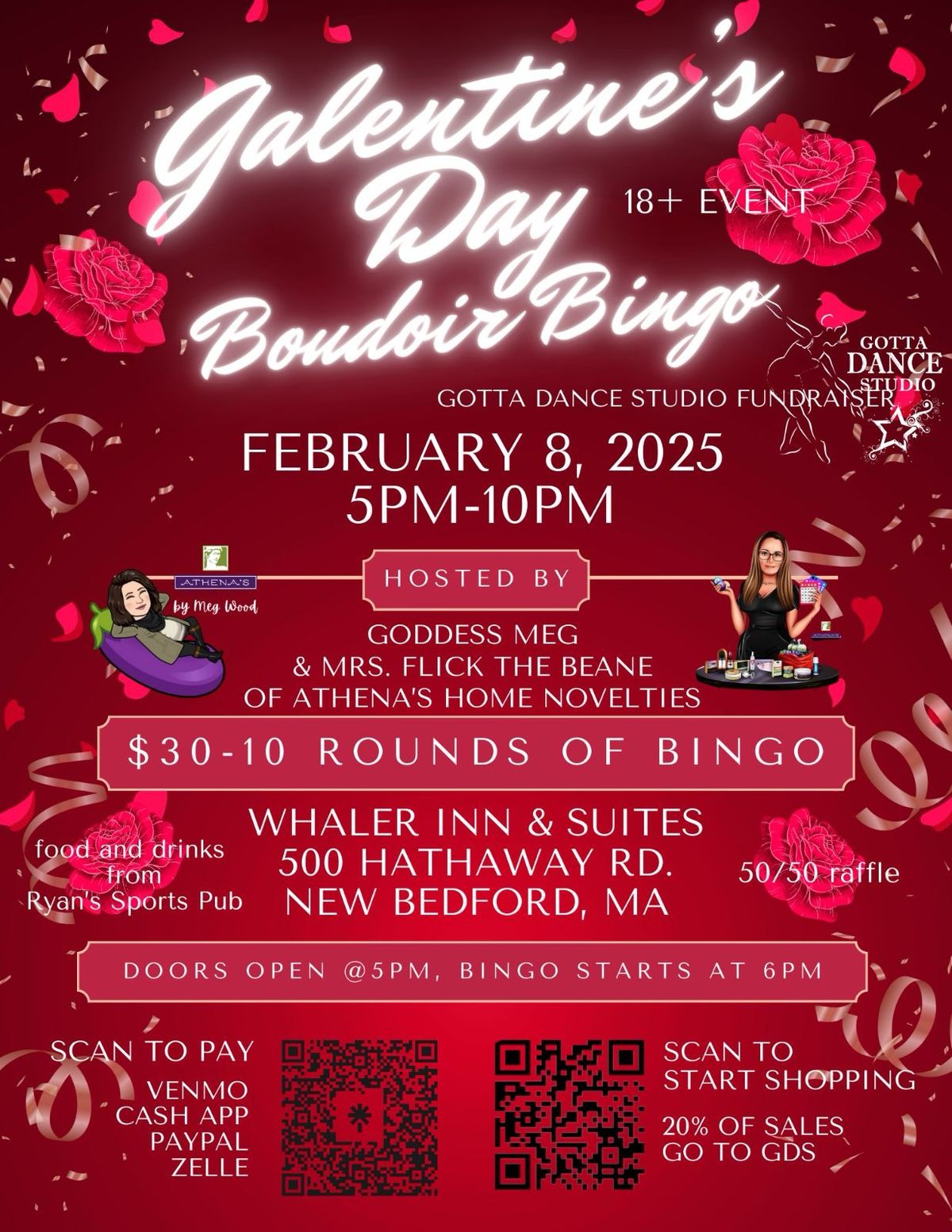 3rd Annual Galentine\u2019s Boudoir Bingo