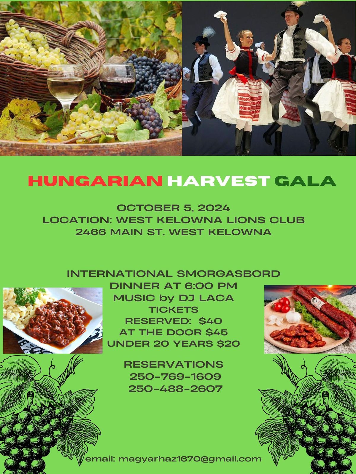 Hungarian Harvest Gala