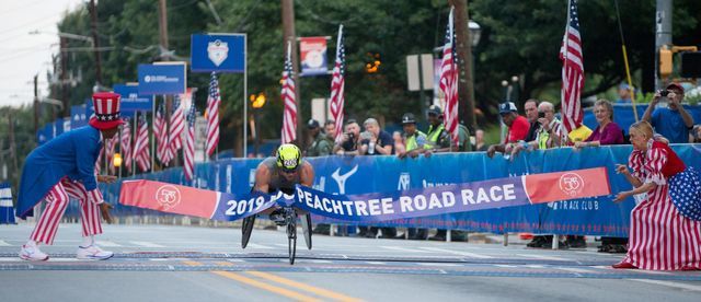 AJC Peachtree Road Race Wheelchair Division