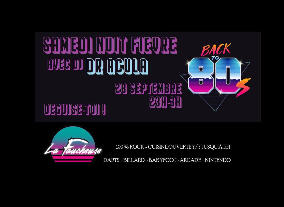 LE Party 80's avec Dr Acula