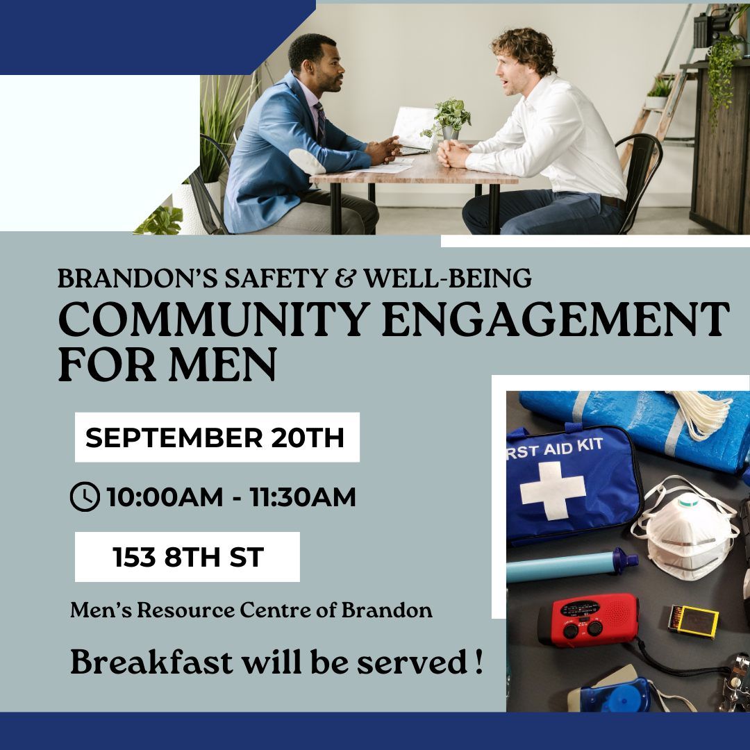 Community Safety & Wellbeing Engagement FOR MEN 