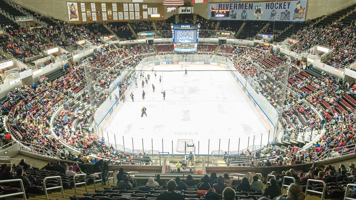 Huntsville Havoc at Peoria Rivermen at Peoria Civic Center Arena - Carver Arena