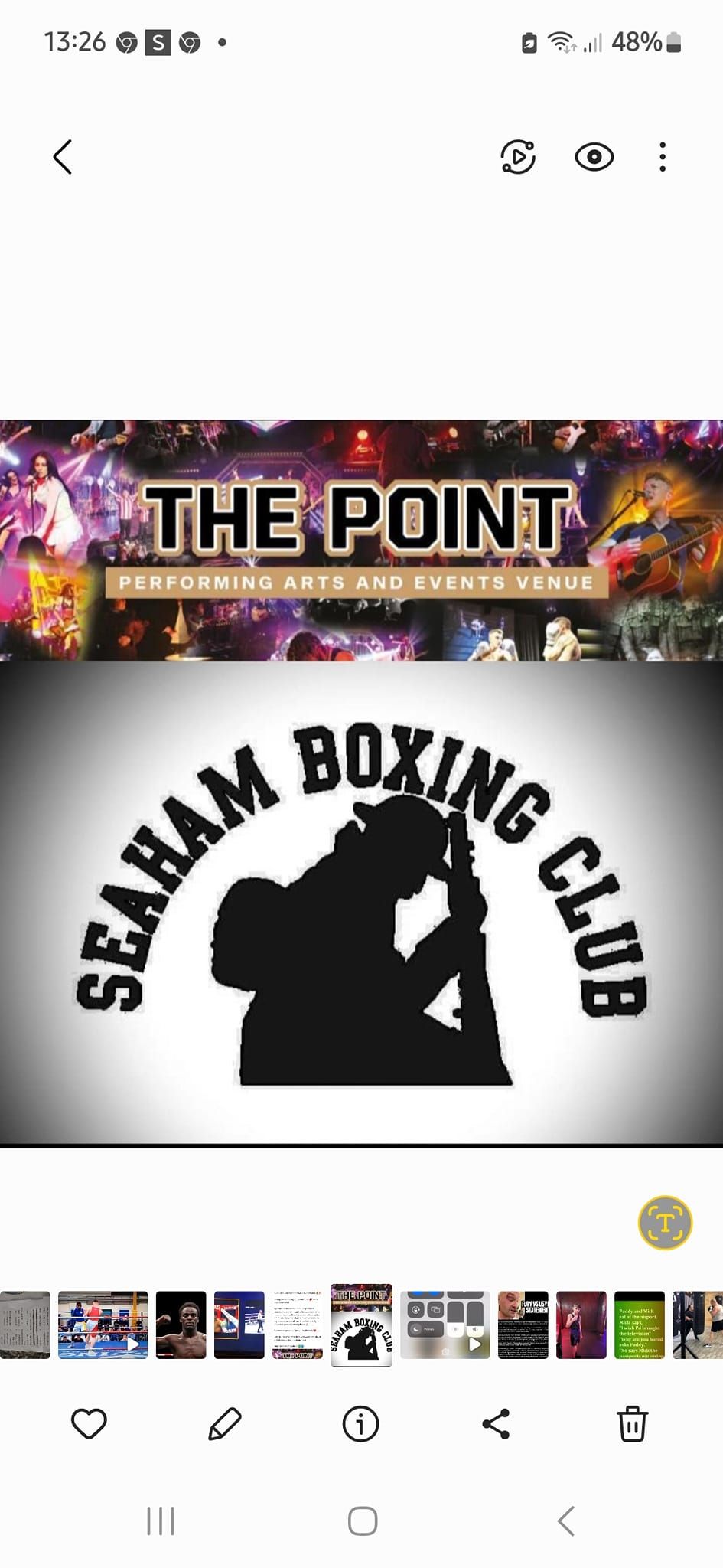 Seaham Boxing Club Home Show