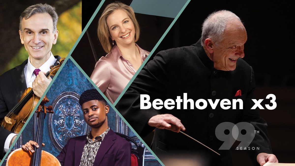 Beethoven x3 - Madison Symphony Orchestra's 99th Season