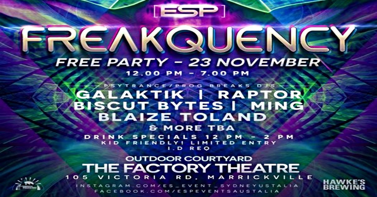 Freakquency - Free outdoor party!