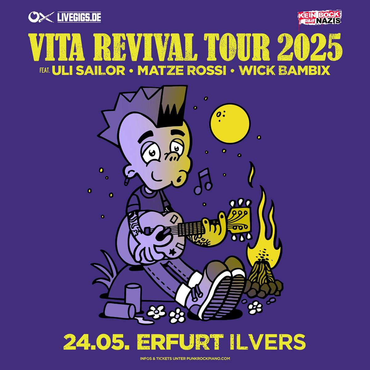 Vita Revival Tour 2025   feat. Uli Sailor + Matze Rossi + Wick Bambix