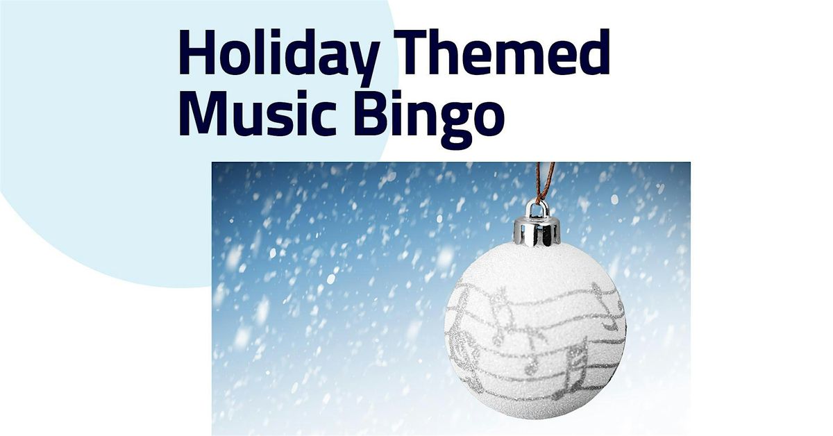 Holiday Themed Music Bingo