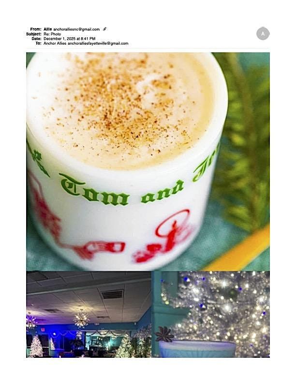 Holiday Cocktail Class Winter Blues Gimlet & Tom & Jerry!