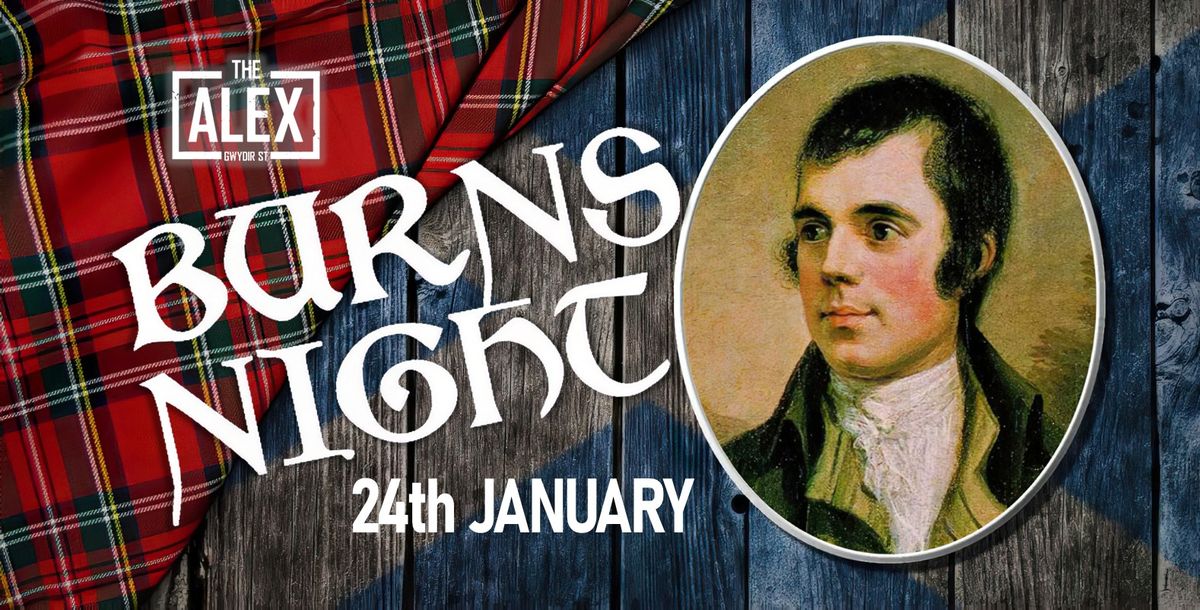 Alex Burns Night Food & Whisky tasting