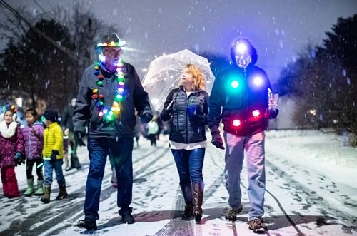 Orchard Neighborhood New Years Eve Glow Parade