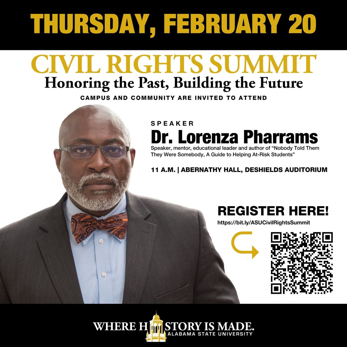 Civil Rights Summit, Feb. 19-20