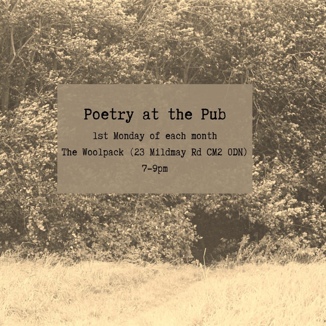 Poetry at the Pub