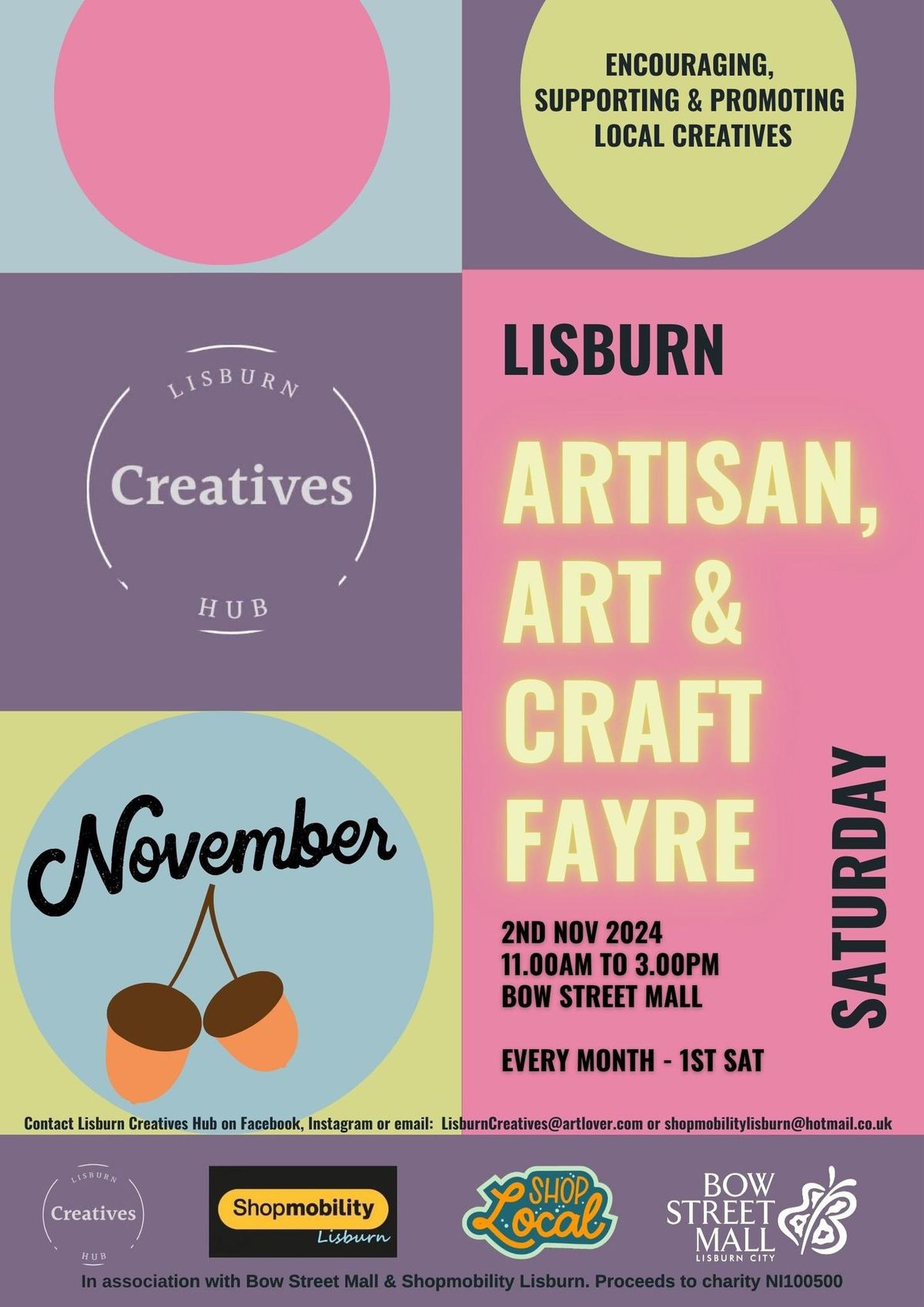 Artisan, Art & Craft Fayre - Lisburn